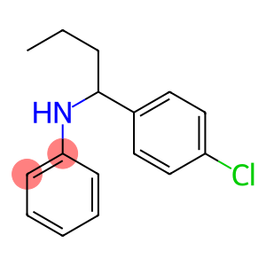 N-[1-(4-chlorophenyl)butyl]aniline