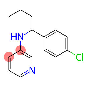 N-[1-(4-chlorophenyl)butyl]pyridin-3-amine