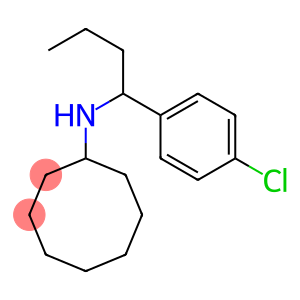 N-[1-(4-chlorophenyl)butyl]cyclooctanamine