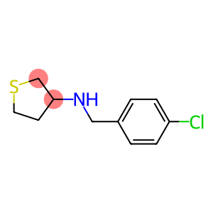 N-[(4-chlorophenyl)methyl]thiolan-3-amine