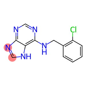 N-[(2-chlorophenyl)methyl]-7H-purin-6-amine