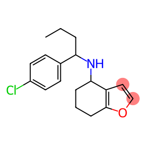 N-[1-(4-chlorophenyl)butyl]-4,5,6,7-tetrahydro-1-benzofuran-4-amine