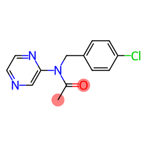 N-(4-chlorobenzyl)-N-(2-pyrazinyl)acetamide