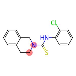 N2-(2-chlorophenyl)-1,2,3,4-tetrahydroisoquinoline-2-carbothioamide