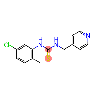 N-(5-chloro-2-methylphenyl)-N'-(4-pyridylmethyl)thiourea