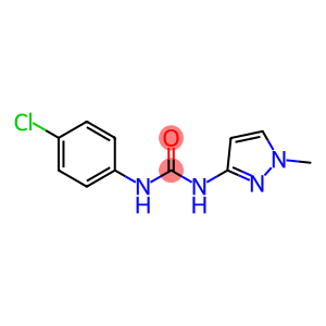 N-(4-chlorophenyl)-N'-(1-methyl-1H-pyrazol-3-yl)urea