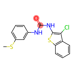 N-(3-chlorobenzo[b]thiophen-2-yl)-N'-[3-(methylthio)phenyl]urea