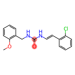 N-(2-chlorostyryl)-N'-(2-methoxybenzyl)urea