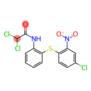 N1-{2-[(4-chloro-2-nitrophenyl)thio]phenyl}-2,2-dichloroacetamide