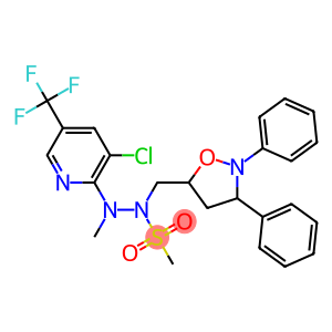 N'-[3-chloro-5-(trifluoromethyl)-2-pyridinyl]-N-[(2,3-diphenyltetrahydro-5-isoxazolyl)methyl]-N'-methylmethanesulfonohydrazide