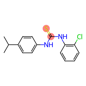 N-(2-chlorophenyl)-N'-(4-isopropylphenyl)thiourea