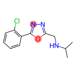 N-[[5-(2-CHLOROPHENYL)-1,3,4-OXADIAZOL-2-YL]METHYL]-N-ISOPROPYLAMINE