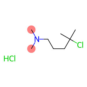 N-(4-CHLORO-4-METHYLPENTYL)-N,N-DIMETHYLAMINE HYDROCHLORIDE, TECH