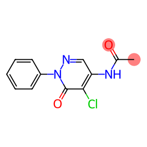 N-(5-CHLORO-6-OXO-1-PHENYL-1,6-DIHYDRO-4-PYRIDAZINYL)ACETAMIDE