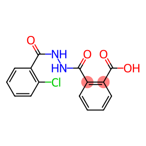 2-[N'-(2-CHLORO-BENZOYL)-HYDRAZINOCARBONYL]-BENZOIC ACID