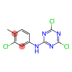 N2-(3-CHLORO-4-METHYLPHENYL)-4,6-DICHLORO-1,3,5-TRIAZIN-2-AMINE