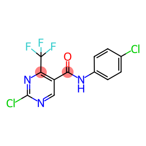 N5-(4-CHLOROPHENYL)-2-CHLORO-4-(TRIFLUOROMETHYL)-5-PYRIMIDINECARBOXAMIDE