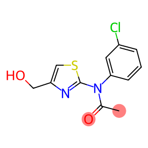 N-(3-CHLOROPHENYL)-N-[4-(HYDROXYMETHYL)-1,3-THIAZOL-2-YL]ACETAMIDE