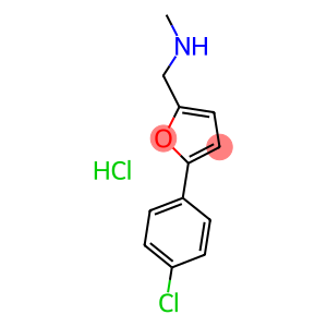 N-[[5-(4-CHLOROPHENYL)-2-FURYL]METHYL]-N-METHYLAMINE HYDROCHLORIDE