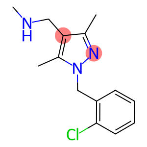 N-[[1-(2-CHLOROBENZYL)-3,5-DIMETHYL-1H-PYRAZOL-4-YL]METHYL]-N-METHYLAMINE