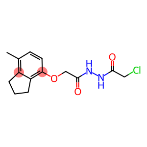 N'1-(2-CHLOROACETYL)-2-[(7-METHYL-2,3-DIHYDRO-1H-INDEN-4-YL)OXY]ETHANOHYDRAZIDE