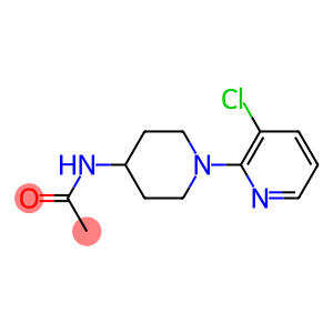 N-[1-(3-Chloro-2-pyridinyl)-4-piperidinyl]acetamide