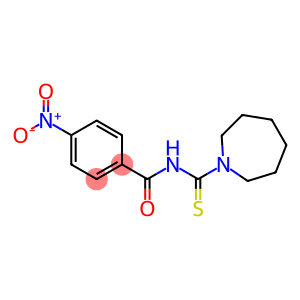 N-(1-azepanylcarbothioyl)-4-nitrobenzamide