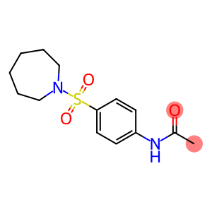 N-[4-(1-azepanylsulfonyl)phenyl]acetamide