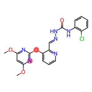 N-[1-AZA-2-[3-[(4,6-DIMETHOXYPYRIMIDIN-2-YL)OXY]PYRIDIN-2-YL]ETHENYL]-N'-(2-CHLOROPHENYL)UREA