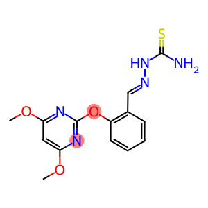 N-[1-AZA-2-[2-[(4,6-DIMETHOXYPYRIMIDIN-2-YL)OXY]PHENYL]ETHENYL]THIOUREA