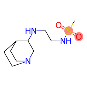 N-(2-{1-azabicyclo[2.2.2]octan-3-ylamino}ethyl)methanesulfonamide