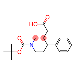 N-BOC-4-PHENYL-PIPERIDINE-3-ACETIC ACID