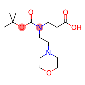 N-BOC-3-(2-MORPHOLIN-4-YL-ETHYLAMINO)-PROPIONIC ACID