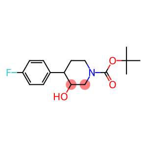 N-BOC-3-HYDROXY-4-(4-FLUOROPHENYL) PIPERIDINE