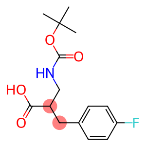 2-(N-BOC-AMINOMETHYL)-3-(4-FLUOROPHENYL)PROPIONIC ACID