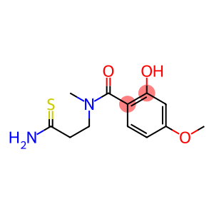 N-(2-carbamothioylethyl)-2-hydroxy-4-methoxy-N-methylbenzamide