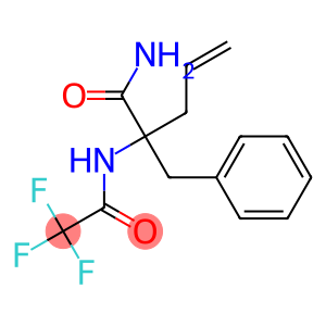 N-(1-Carbamoyl-1-benzyl-3-butenyl)trifluoroacetamide