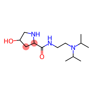 N-{2-[bis(propan-2-yl)amino]ethyl}-4-hydroxypyrrolidine-2-carboxamide