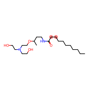 N-[3-[2-[Bis(2-hydroxyethyl)amino]ethoxy]butyl]undecanamide