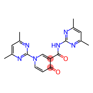 1,N-Bis(4,6-dimethylpyrimidin-2-yl)-1,4-dihydro-4-oxopyridine-3-carboxamide