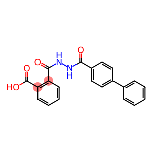 2-[N'-(BIPHENYL-4-CARBONYL)-HYDRAZINOCARBONYL]-BENZOIC ACID