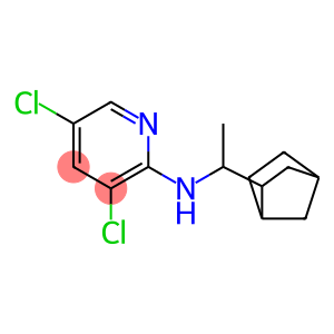 N-(1-{bicyclo[2.2.1]heptan-2-yl}ethyl)-3,5-dichloropyridin-2-amine