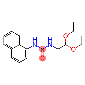 1-(1-Naphtyl)-3-(2,2-diethoxyethyl)urea