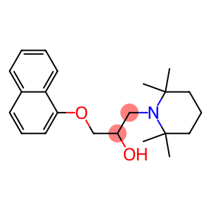 1-(1-Naphtyloxy)-3-(2,2,6,6-tetramethylpiperidin-1-yl)propan-2-ol