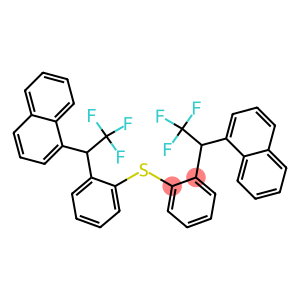 [2,2,2-Trifluoro-1-(1-naphthalenyl)ethyl]phenyl sulfide