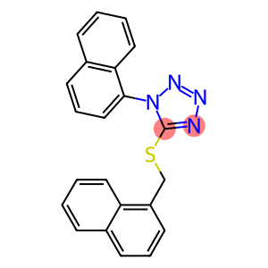 1-naphthylmethyl 1-(1-naphthyl)-1H-tetraazol-5-yl sulfide