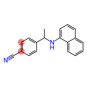 4-[1-(naphthalen-1-ylamino)ethyl]benzonitrile