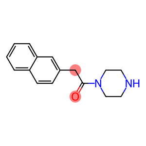 2-(naphthalen-2-yl)-1-(piperazin-1-yl)ethan-1-one