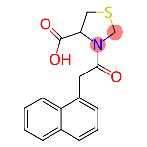 3-[2-(naphthalen-1-yl)acetyl]-1,3-thiazolidine-4-carboxylic acid
