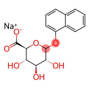 1-NAPHTHYLGLUCOSIDURONIC ACID SODIUM SALT